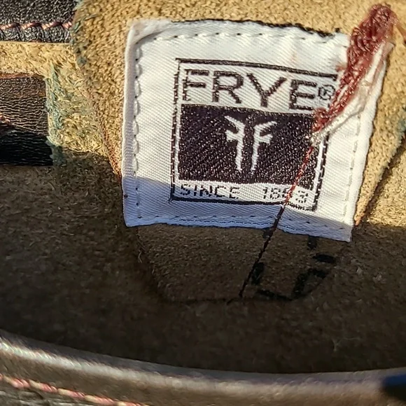 Frye women's leather boots size 8 - Picture 5 of 6